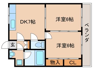 グランシャリオの物件間取画像